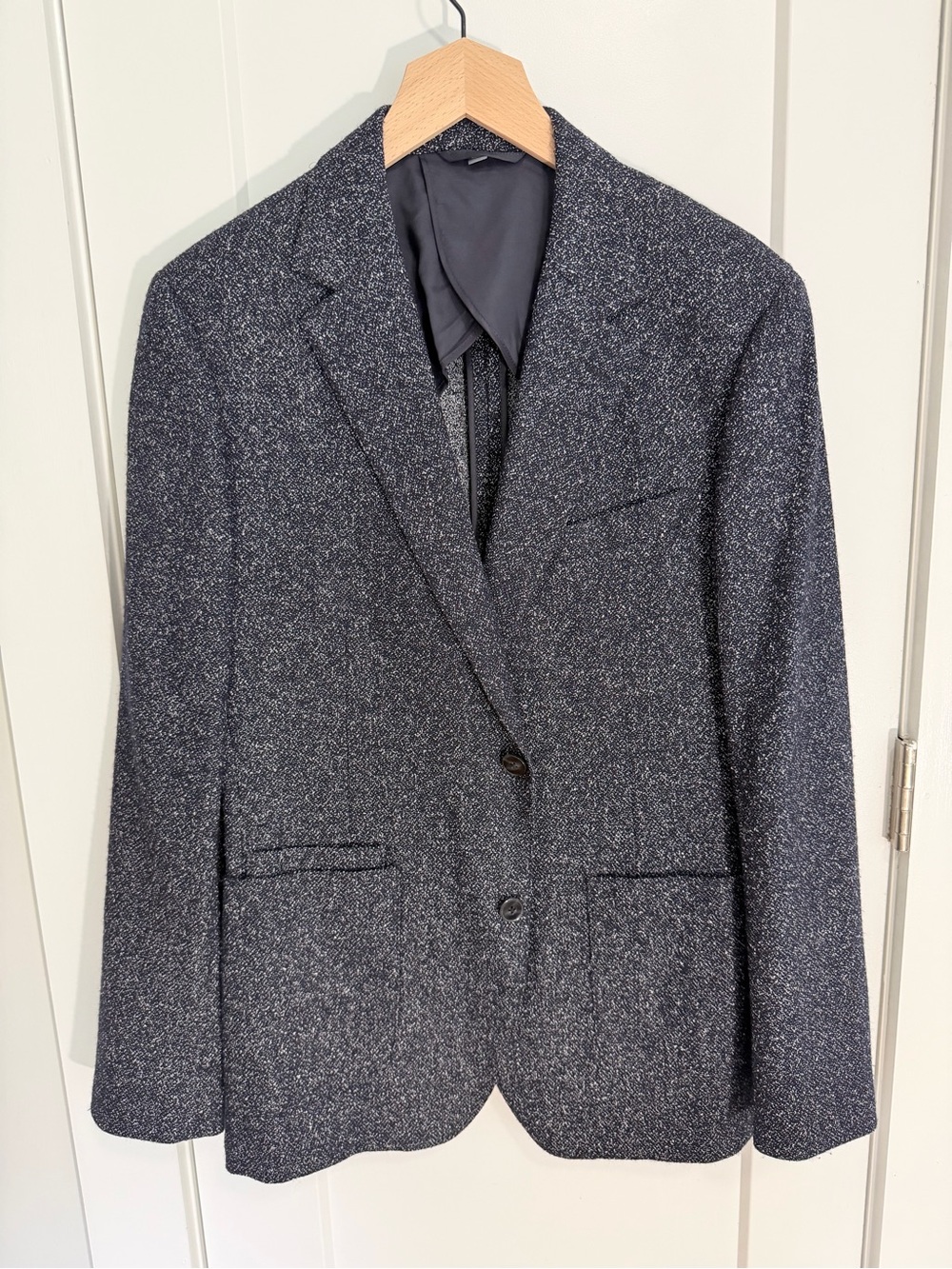 Bonobos Navy Speckled Capstone Italian Wool Blazer - Slim Fit 40R